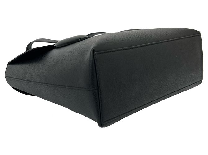 Gucci Vintage Leder Handtasche Tote Schwarz - Ansicht 7