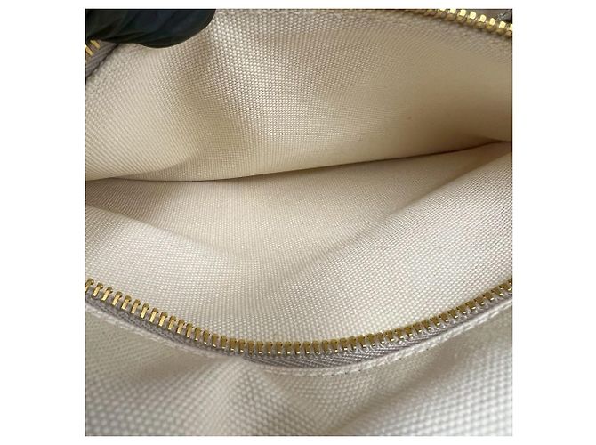 Prada Canapa Canvas Tote Bag mit Triangle-Logo-Hardware Print Braun Roh - Ansicht 10