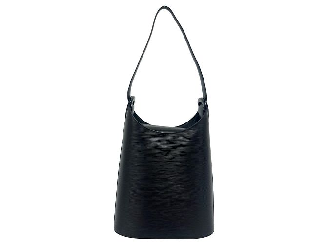 Louis Vuitton Verseau Logo Epi Leder Schultertasche Tote Schwarz - Ansicht 3