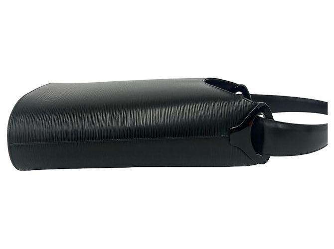 Louis Vuitton Verseau Logo Epi Leder Schultertasche Tote Schwarz - Ansicht 6