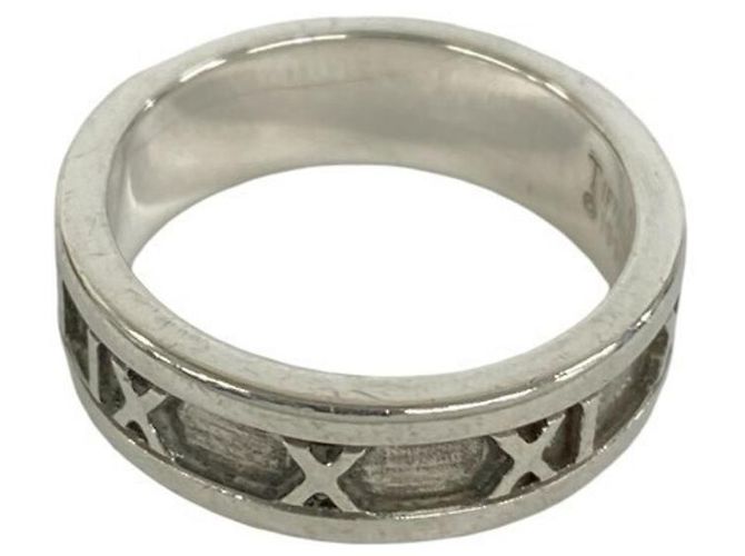 Tiffany & Co Anello Tiffany Vintage Atlas Band in argento sterling - vista 5