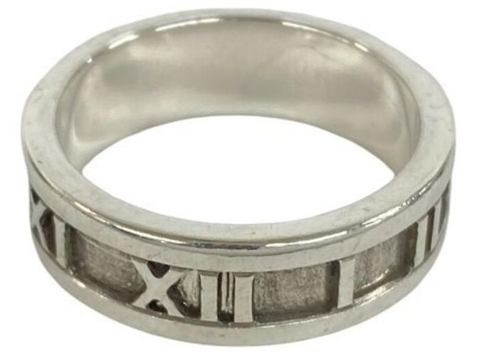 Tiffany & Co Anello Tiffany Vintage Atlas Band in argento sterling - vista 6