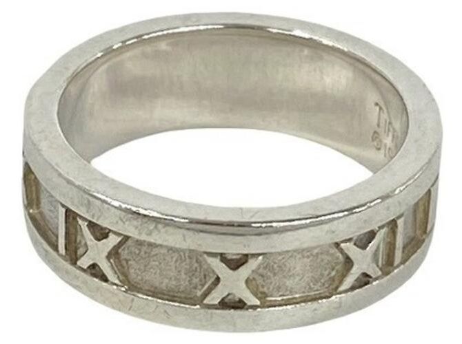 Tiffany & Co Anello Tiffany Vintage Atlas Band Argento - vista 4