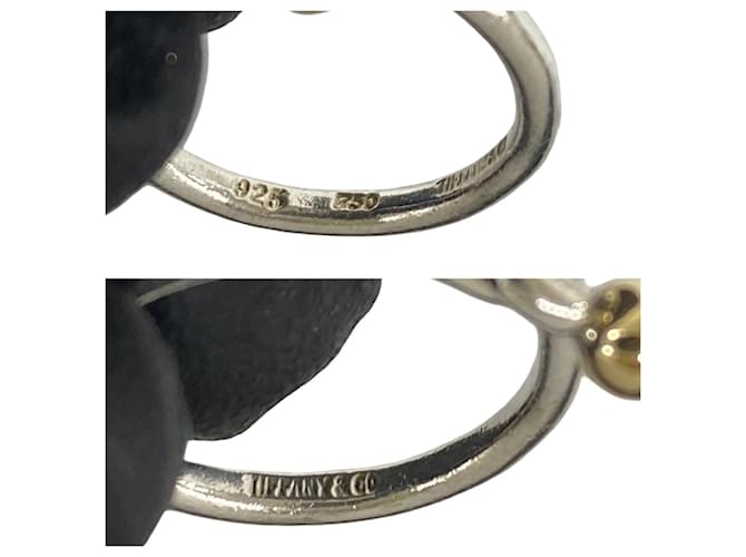 Tiffany & Co Tiffany Hook & Eye Ring Silber Golden - Ansicht 3