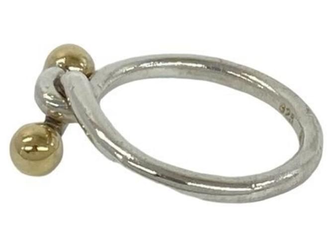 Tiffany & Co Tiffany Hook & Eye Ring Silber Golden - Ansicht 4
