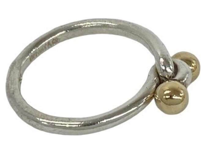 Tiffany & Co Tiffany Hook & Eye Ring Silber Golden - Ansicht 5