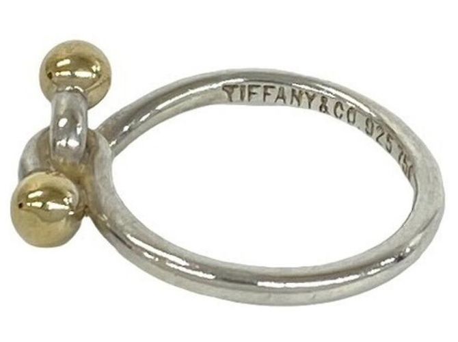Tiffany & Co Tiffany Vintage Hook & Eye Ring Silber Golden - Ansicht 4