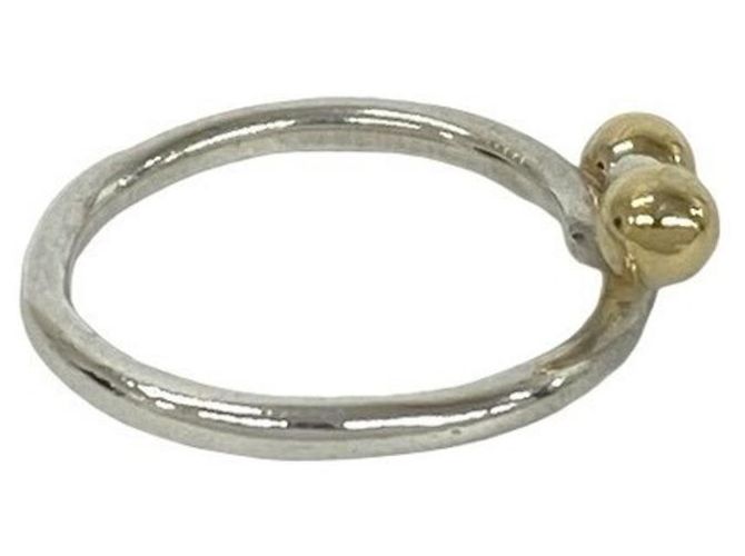 Tiffany & Co Tiffany Vintage Hook & Eye Ring Silber Golden - Ansicht 5