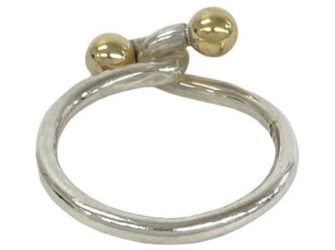 Tiffany & Co Tiffany Vintage Hook & Eye Ring Silber Golden - Ansicht 6