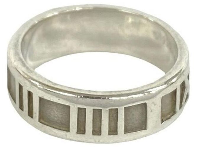 Tiffany & Co Anello Tiffany Vintage Atlas Band in Argento 925 - vista 5