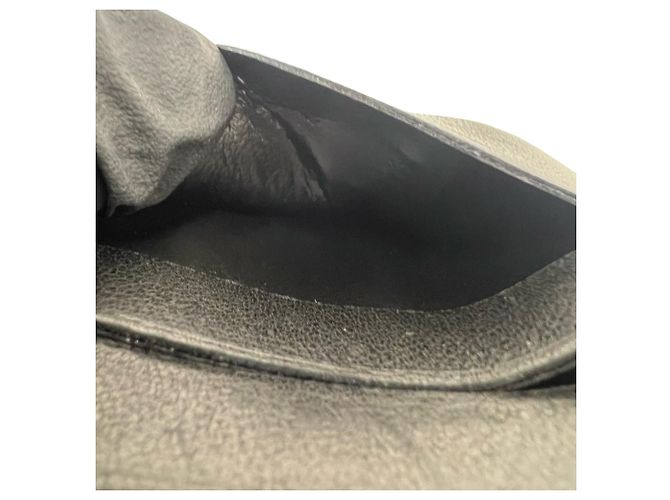 Timeless Chanel Vintage Large Coco Lambskin Bi-fold Wallet Black - view 9
