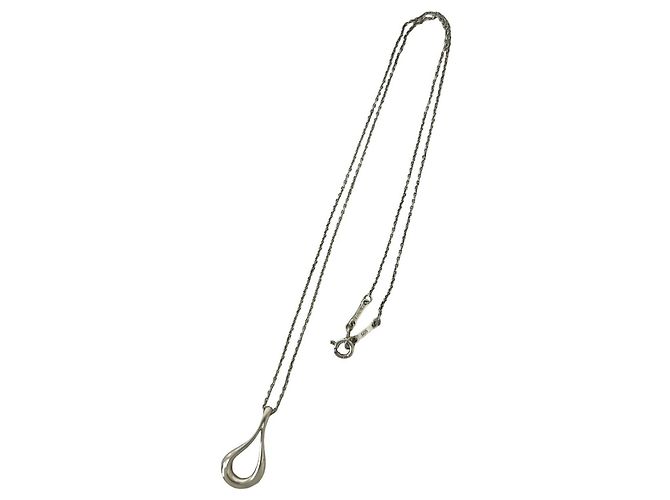 Tiffany & Co Collana Tiffany Vintage Open Teardrop Argento - vista 5