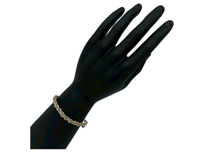Tiffany & Co Bracciale Tiffany Vintage Twist Rope Argento D'oro - vista 2