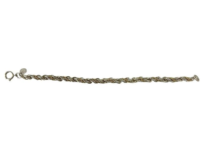 Tiffany & Co Bracciale Tiffany Vintage Twist Rope Argento D'oro - vista 5