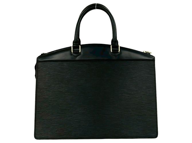 Louis Vuitton Riviera Epi Leder Handtasche Tote Schwarz - Ansicht 3