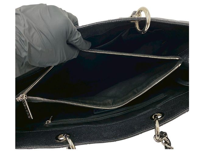 Chanel Matelassé Coco Mark Tote Bag Schwarz - Ansicht 10