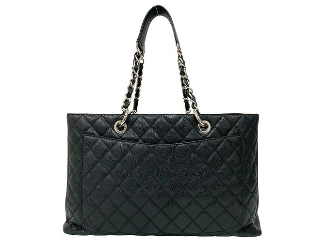 Chanel Matelassé Coco Mark Tote Bag Schwarz - Ansicht 3