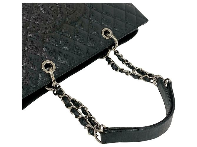 Chanel Matelassé Coco Mark Tote Bag Schwarz - Ansicht 4