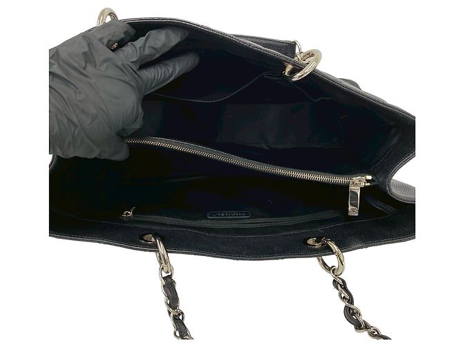 Chanel Matelassé Coco Mark Tote Bag Schwarz - Ansicht 9