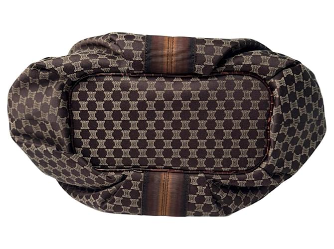 Céline Borsa a tracolla Celine Macadam Marrone - vista 5