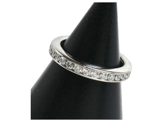 Harry Winston Platin-Diamant-Ring - Ansicht 2