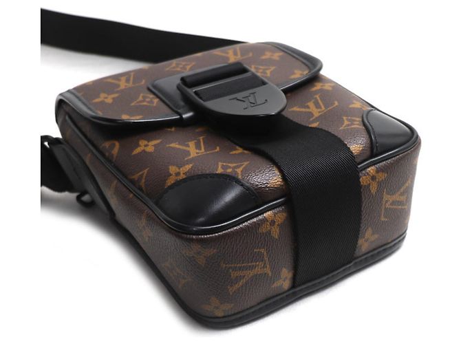 Borsa a Spalla Louis Vuitton Archie Messenger PM Marrone - vista 3