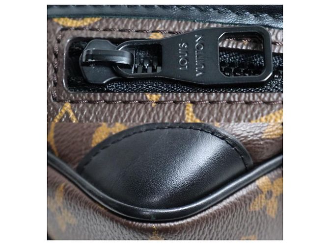 Borsa a Spalla Louis Vuitton Archie Messenger PM Marrone - vista 7