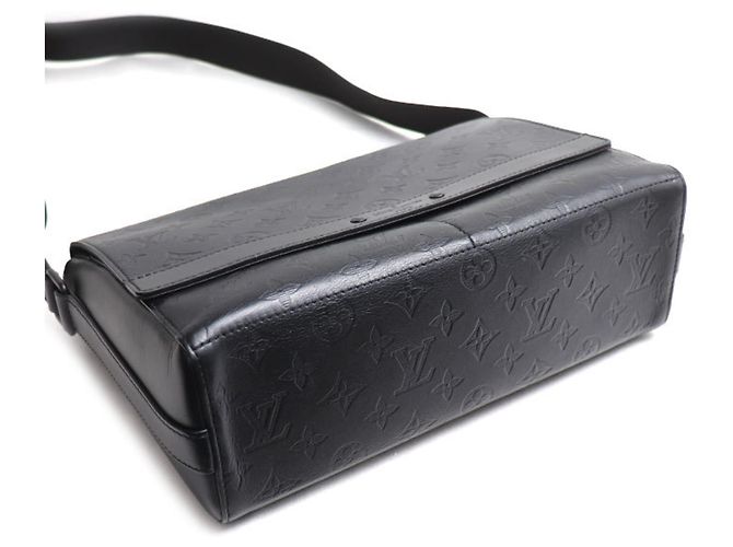 Borsa a tracolla Louis Vuitton Sprinter Messenger Nero - vista 3