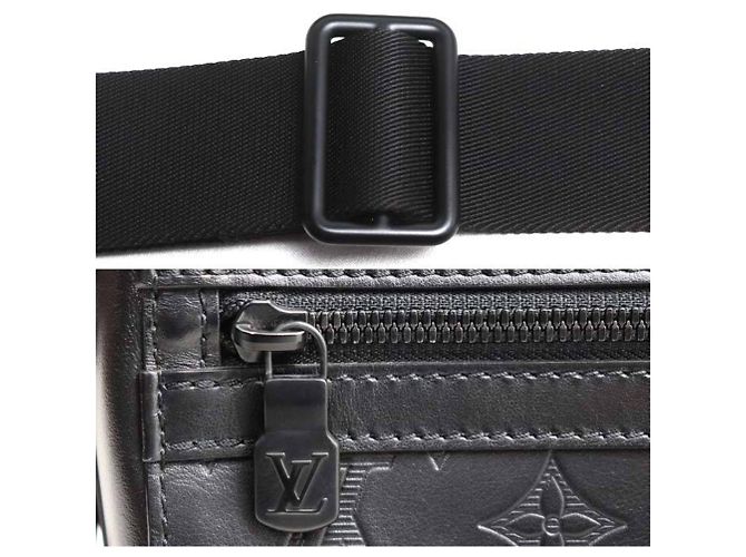 Borsa a tracolla Louis Vuitton Sprinter Messenger Nero - vista 7