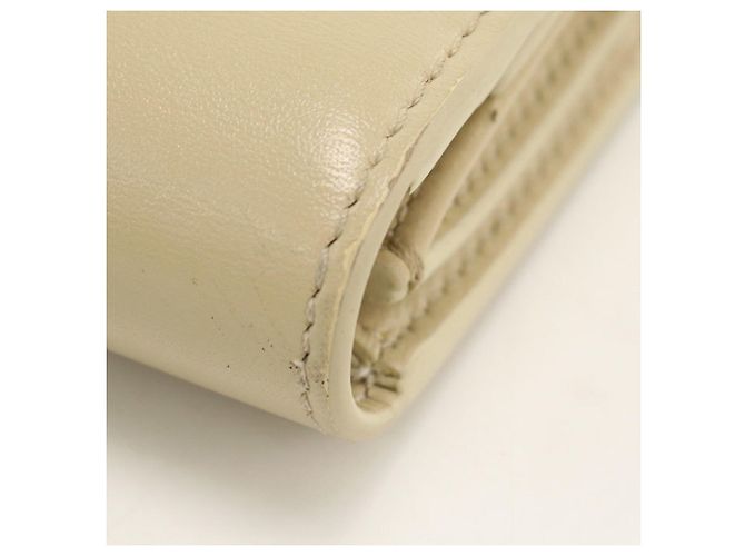 Portafoglio a tre pieghe Céline in beige - vista 9