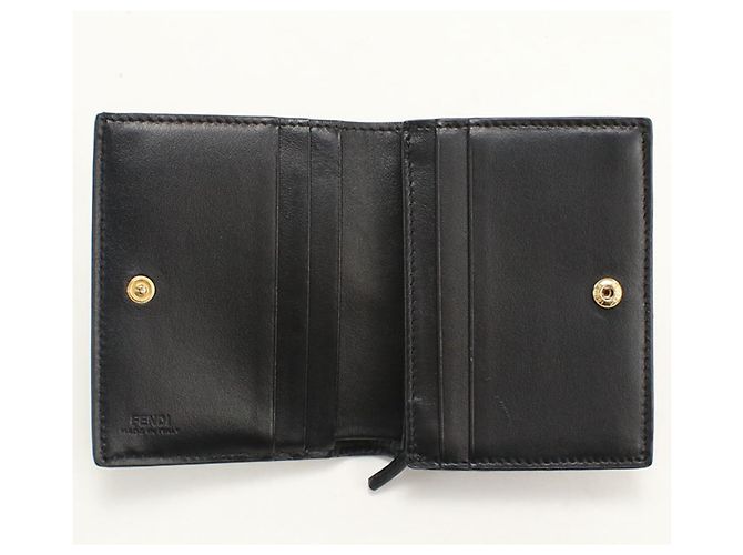 Fendi Damenbörse Bi-fold in Schwarz - Ansicht 3