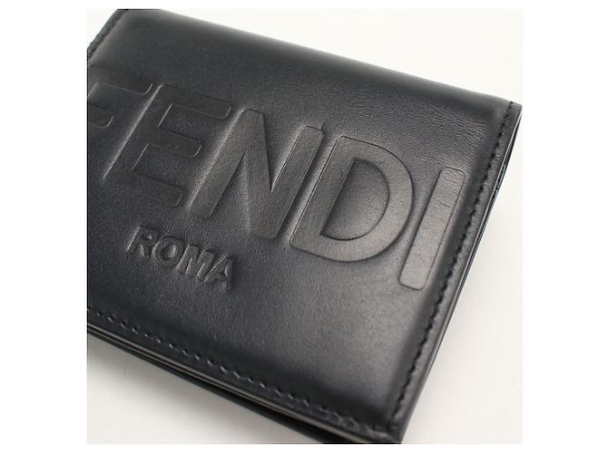Fendi Damenbörse Bi-fold in Schwarz - Ansicht 6