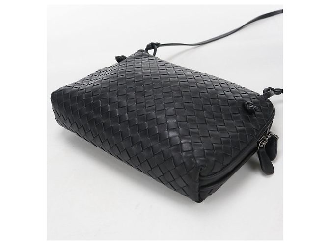 Borsa a tracolla nera Bottega Veneta Nero - vista 2