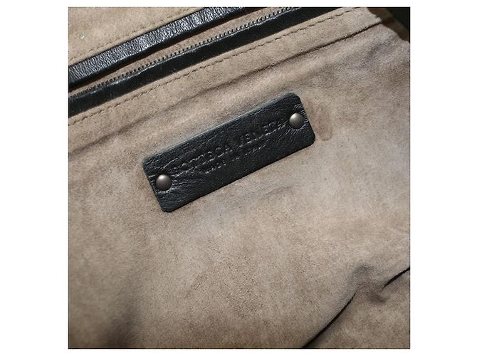 Borsa a tracolla nera Bottega Veneta Nero - vista 4