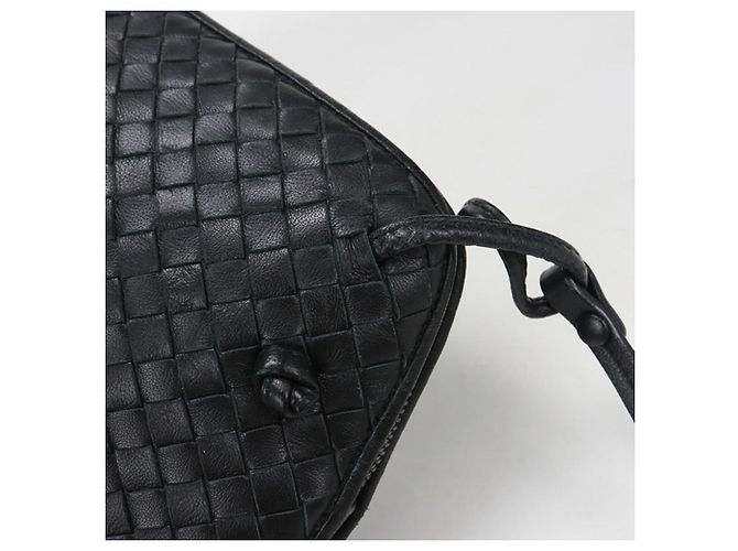 Borsa a tracolla nera Bottega Veneta Nero - vista 5
