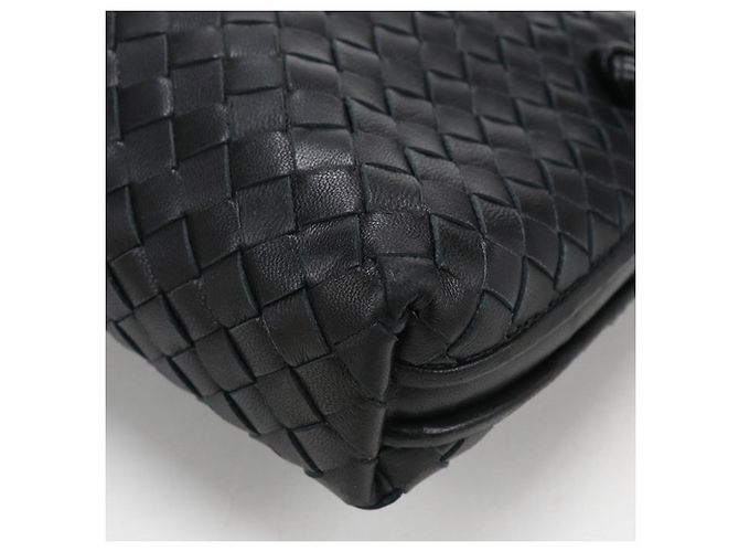Borsa a tracolla nera Bottega Veneta Nero - vista 8