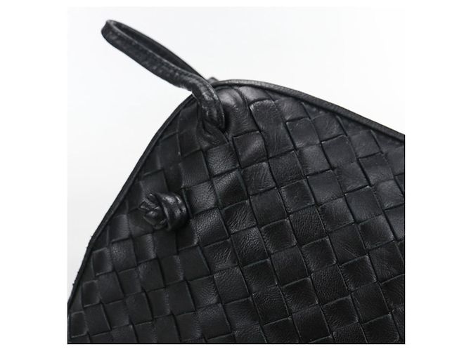 Borsa a tracolla nera Bottega Veneta Nero - vista 9