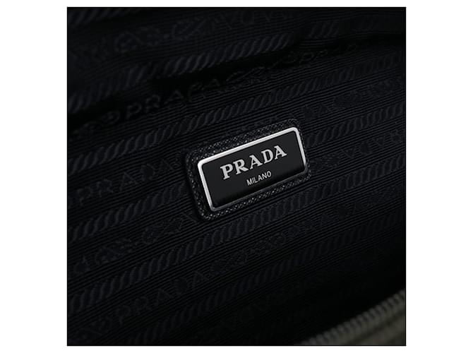 Borsa a tracolla Prada kaki Cachi - vista 4