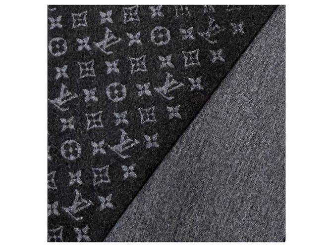 Louis Vuitton Schal Monogram Gradient Braun Schwarz - Ansicht 4