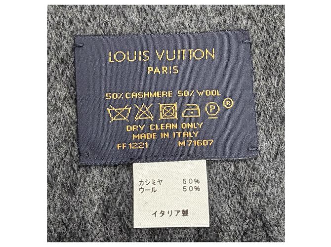Louis Vuitton Schal Monogram Gradient Braun Schwarz - Ansicht 6