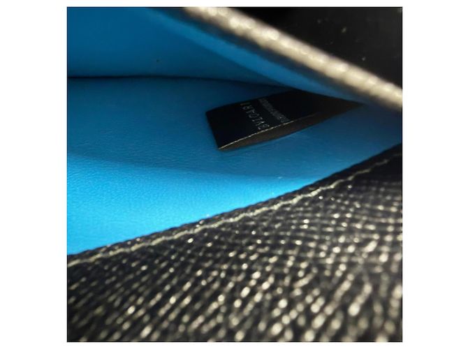 Bulgari Bvlgari Leather Long Wallet Black - view 10