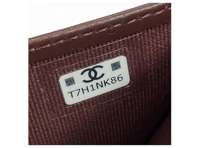 Chanel AP0231 Caviar Skin Matelassé Classic Small Flap Wallet Nero - vista 12