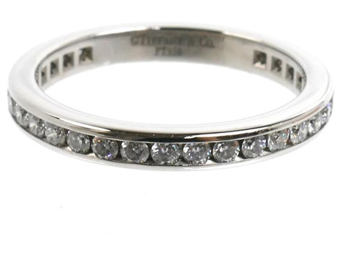 Tiffany & Co. Platin-Eternity-Ring mit Kanalfassung - Ansicht 3