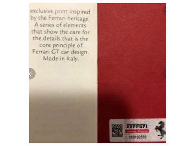 Autre Marque Borsa da viaggio Ferrari in pelle rossa Rosso - vista 10