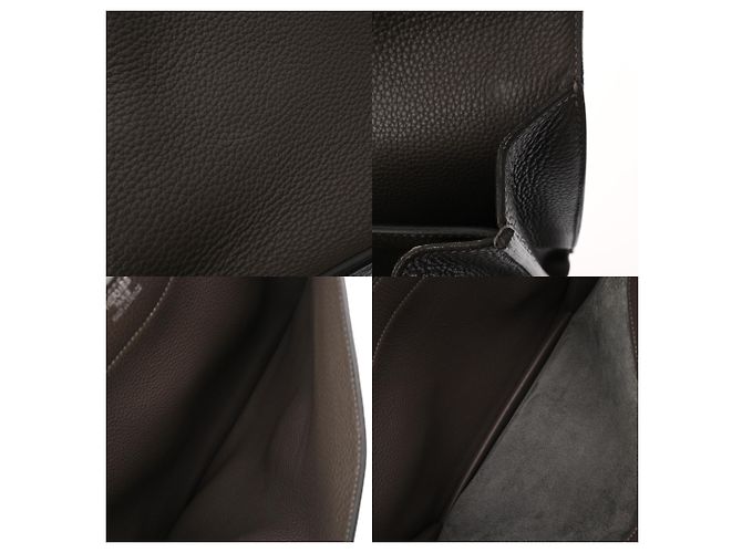 Hermès Hermes Sac à Dépêches 38 Business Bag Marrone - vista 10