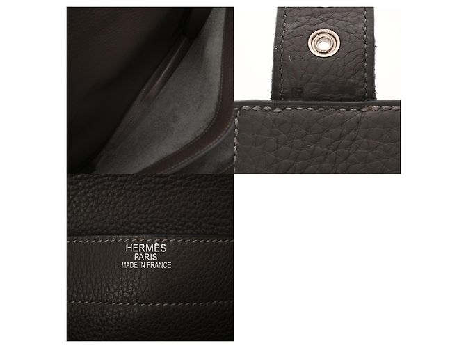 Hermès Hermes Sac à Dépêches 38 Business Bag Marrone - vista 11