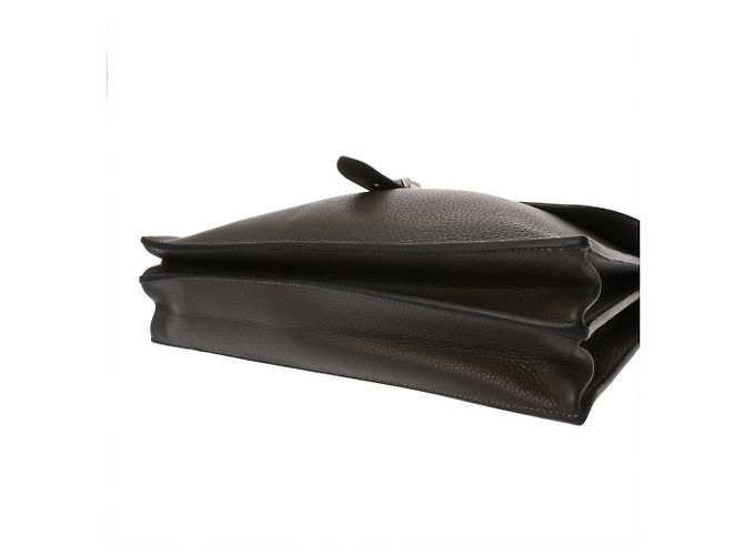Hermès Hermes Sac à Dépêches 38 Business Bag Marrone - vista 5