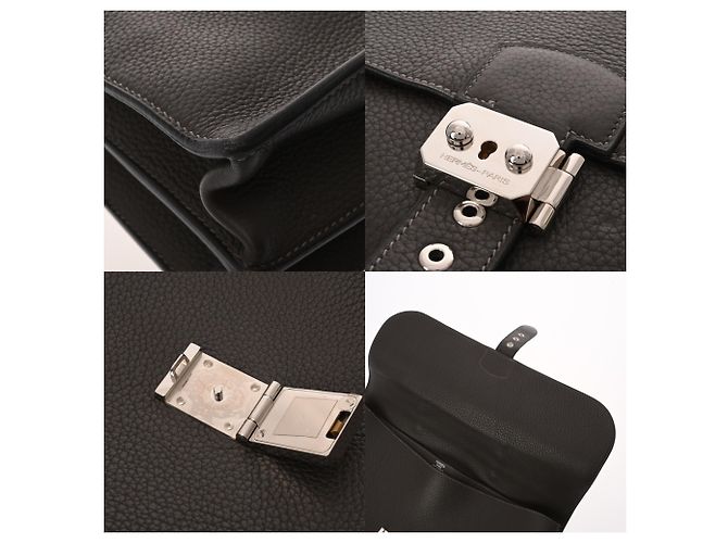 Hermès Hermes Sac à Dépêches 38 Business Bag Marrone - vista 9
