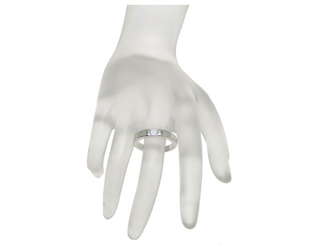 Harry Winston One Baguette Band Klassischer Damenring - Ansicht 7