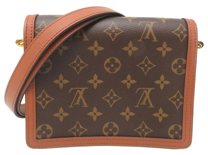 Louis Vuitton Dauphine Mini Schultertasche Braun - Ansicht 2